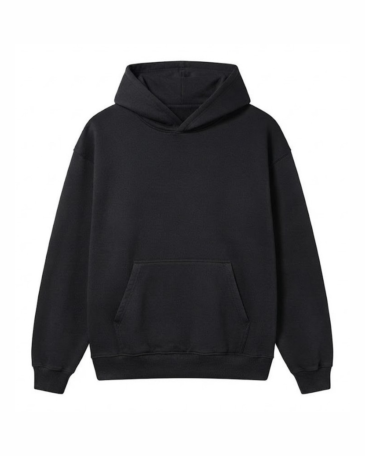 Oversized Hoodie — Black