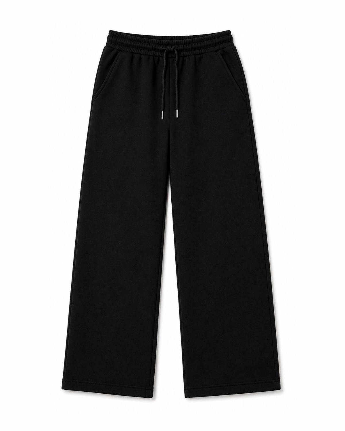 Relaxed Sweatpants — Black
